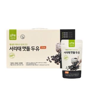 오하루 서리태 맷돌 두유 최화정 두유 180ml x 20포 1box