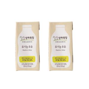 상하목장 유기농 멸균 우유 200ml 팩우유 24개 무료배송