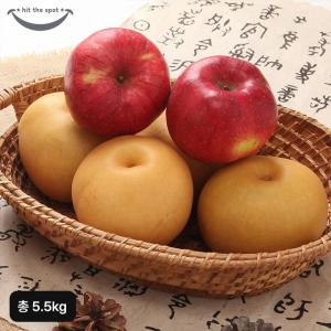 내입에 사과배 선물세트 (사과 2.5kg(6~10과)+배 3kg(4~6과))