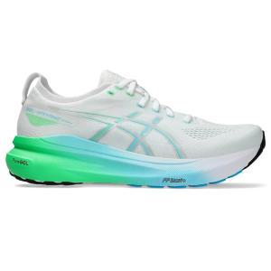 아식스 젤 카야노 GEL-KAYANO 31 화이트 브라이트 시안 1011B867-100