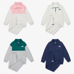 [노스페이스키즈](천안아산점)NM5MQ01 키즈 스쿨데이 하프집 세트 KS SCHOOLDAY HALF ZIP SET