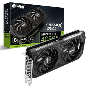 이엠텍 지포스 RTX 4060 Ti STORM X DUAL OC D6 8GB