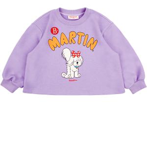 [베베드피노](천안아산점)BP33MR410  Martin loose fit crop sweatshirt