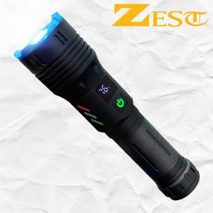 제스트 Z-XP100L 충전식 손전등 하이빔 레이저 LED 후레쉬 캠핑 해루질 랜턴