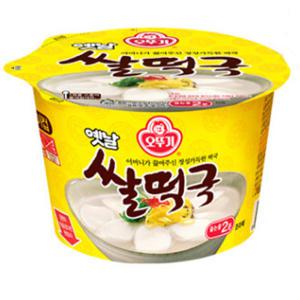 오뚜기 쌀떡국 166.6g X 12개/24개