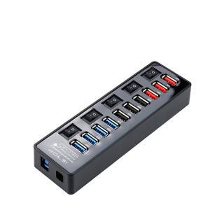 10포트 USB3.0 허브 무전원 BT300