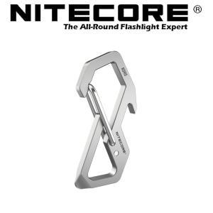 NITECORE NSH10 TITANIUM CARABINER 티타늄 캐러비너 비너 고리 열쇠고리 키홀더 키체인 EDC 한강사