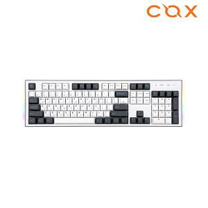 COX CK01 PBT 이색사출 사이드 RGB 기계식 키보드 (적축)