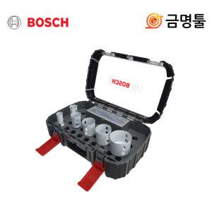 보쉬 파워체인지바이메탈홀소세트9PCS 22-65mm 아답타포함(188)