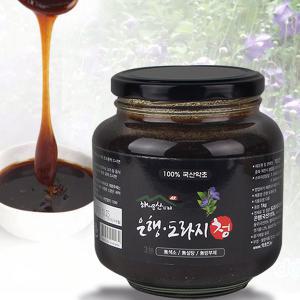 약초인 은행도라지청 1kg 국산도라지 국산은행 무설탕 무색소