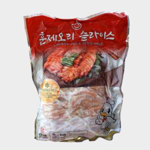 명일품 훈제오리 슬라이스 800g x 10ea