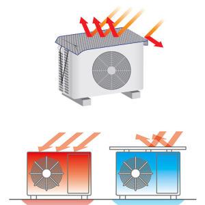 국산 에어컨 실외기 절전 커버 햇빛가리개 실외기커버 직사광선 차단 과열방지 전기요금 절약