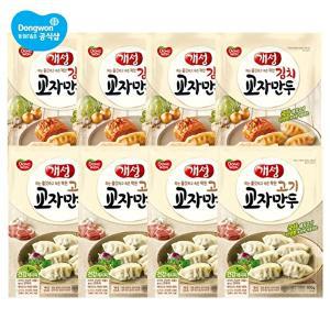 [동원에프앤비]개성교자만두고기 600g x 4봉 + 개성교자만두김치 600g x 4봉