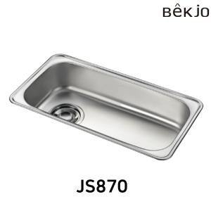 백조씽크 JS870 싱크볼 언더볼 사각볼 점보볼 0.6T