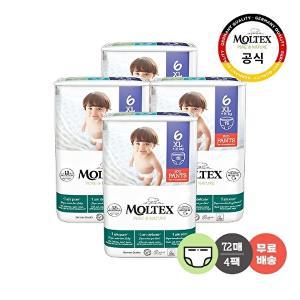 [몰텍스]몰텍스 팬티형 6단계 (18매X4팩) 통잠 기저귀 / 독일 친환경 어글리 기저귀