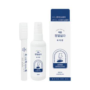 정말싫다 해충 빈대 바퀴벌레 살충제 쓱싹펜+스프레이100ml 세트, 1개