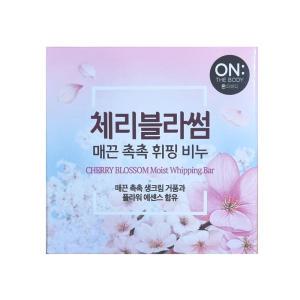 온더바디 체리블라썸 휘핑비누 90g x 12개