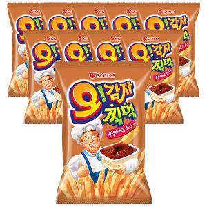 오리온 오감자딥 양념바베큐, 75g, 10개