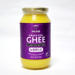 (뉴질랜드) 밀키오 목초사육 방탄커피 기버터 Ghee 454g (500mL)