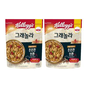 켈로그 브랜 그래놀라, 450g, 2개