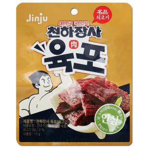 진주 천하장사 육포 쇠고기 15g