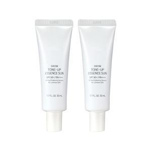 애터미 앱솔루트 스노우 톤업 에센스 선 50ml x 2개 무기자차 선크림