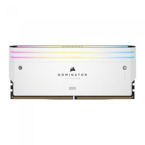 CORSAIR 정품 DDR5-6000 CL30 Dominator Titanium WHITE 패키지 (64GB(32Gx2)) RAM 메모리