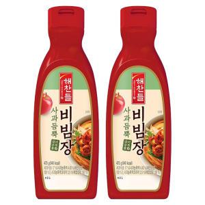 [소비기한 임박] 백설 사과듬뿍 비빔장, 470g, 2개