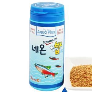 스피루리나 네통테트라 사료 무색소 비타민C 미립자 네온 먹이 잘뜨는 관상어밥 50g