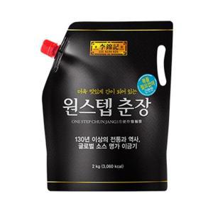 이금기 원스텝춘장(스파우트) 2.0Kg 소문난 오뚜기 홈파티음식 캠핑요리 감칠맛업 중화요리 홈캉스 완내스