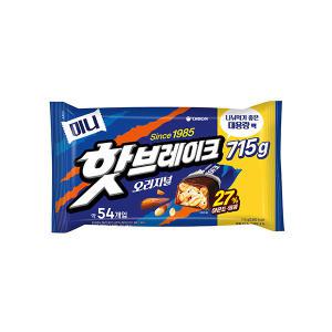 [소비기한 임박] 오리온 핫브레이크 오리지널 미니 715g, 1개