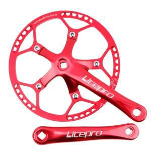 Litepro 접이식 자전거 통합 체인휠. MTB 싱글 크랭크셋. BCD 130MM 45 58T