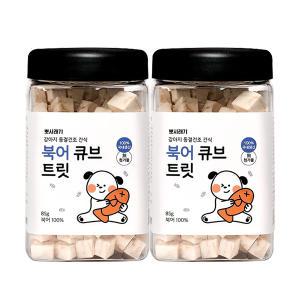 뽀시래기 강아지 동결건조 트릿, 북어, 85g, 2개