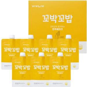 비브리브 꼬박꼬밥 식사대용 스윗콘 맛 한끼 쉐이크 40g x 7개