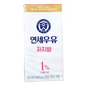 연세우유 가볍다 우유 190ml 72개