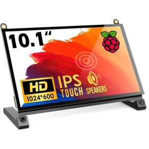 [관부가세포함] ROADOM Rasp베리 Pi 화면 10.1인치 터치스크린 모니터 IPS FHD 1024x6