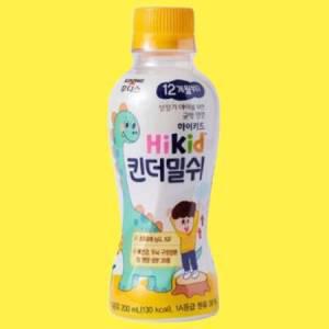 일동후디스 하이키드 킨더밀쉬 200ml 6개입 유아 아기 분유대체