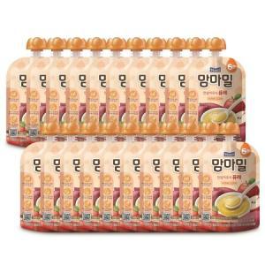 맘마밀 퓨레 사과와 고구마 100g x 20개 Costco_MC