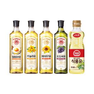 사조 해표 콩기름 900ml*3개 외 식용유/참기름/튀김가루 등