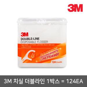 3M 더블라인 치실 일회용치실 치간칫솔 대용량