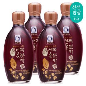 [품질보장]복분자주 선운 13도 375ML x4병 고창 과실주