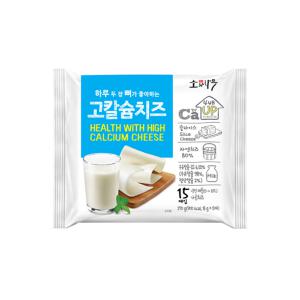 동원 소와나무 고칼슘치즈 270g (15매입)x8개/냉장무배