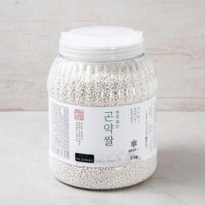 착한상점 바로먹는 곤약쌀 2kg, 1통 one option