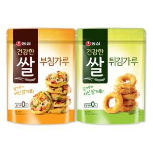 농심 건강한쌀 부침가루 450g x 2개 + 튀김가루 450g