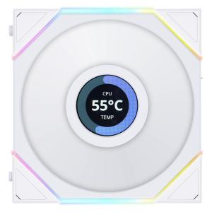 리안리 UNI FAN TL LCD 120 WHITE 1PACK 공랭 시스템 쿨러/영샵