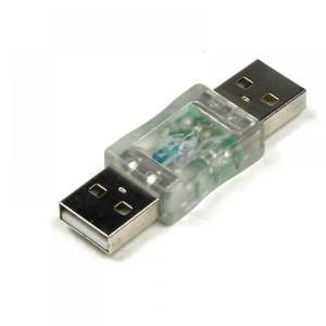 Coms USB LED 젠더(청색)-USB M M