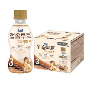 앱솔루트 프리미엄 명작 액상 3단계 240ml 24개 니플미포함