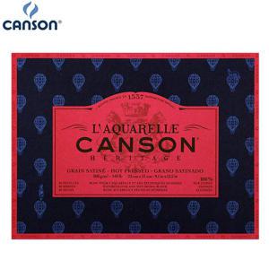 CANSON 캔손 헤리티지 300g 4면제본 수채화전용 스케치북 세목 36x51cm