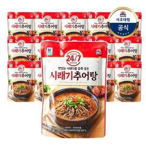 [사조대림] 24/7 시래기추어탕 500g x16개