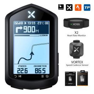 XOSS NAV GPS 자전거 컴퓨터 매장 사이클링 자전거 MTB 도로 무선 속도계 ANT  지도 경로 탐색 X2 HRM 와류